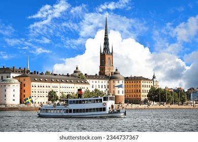 Stockholm is the capital and most populous city in Sweden as well as the largest urban area in the Nordic countries. Foto stock