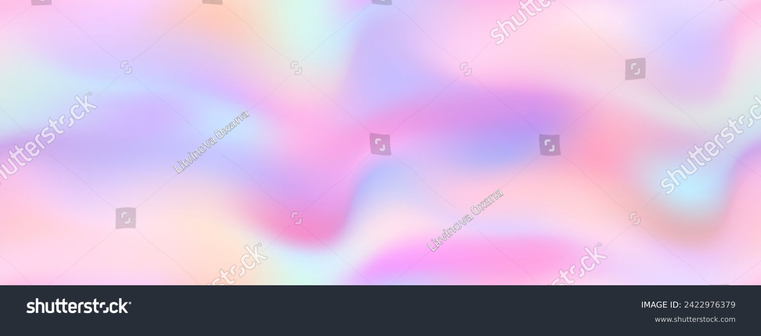 Pink and mauve nacre holo seamless pattern. The abstract waves on a pearlescent pastel bg. Foil pearl holographic wallpaper featuring gentle unicorn fantasy tones