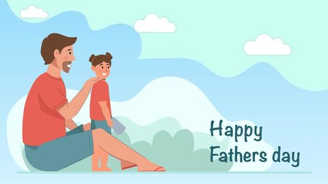 Happy fathers day with children – Video có sẵn