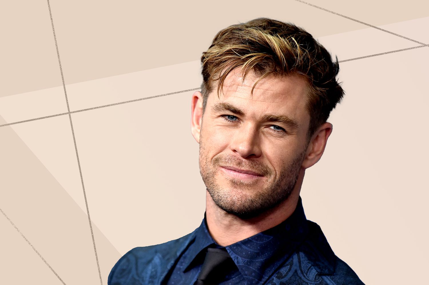 portrait of Chris Hemsworth