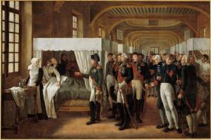 Верон-Беллекурт, «Визит Наполеона в Дом Инвалидов».  Что интересного в этой картине?