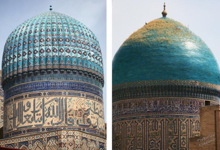 Купола мечети Биби-Ханум