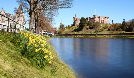 Inverness Castle from River Ness
