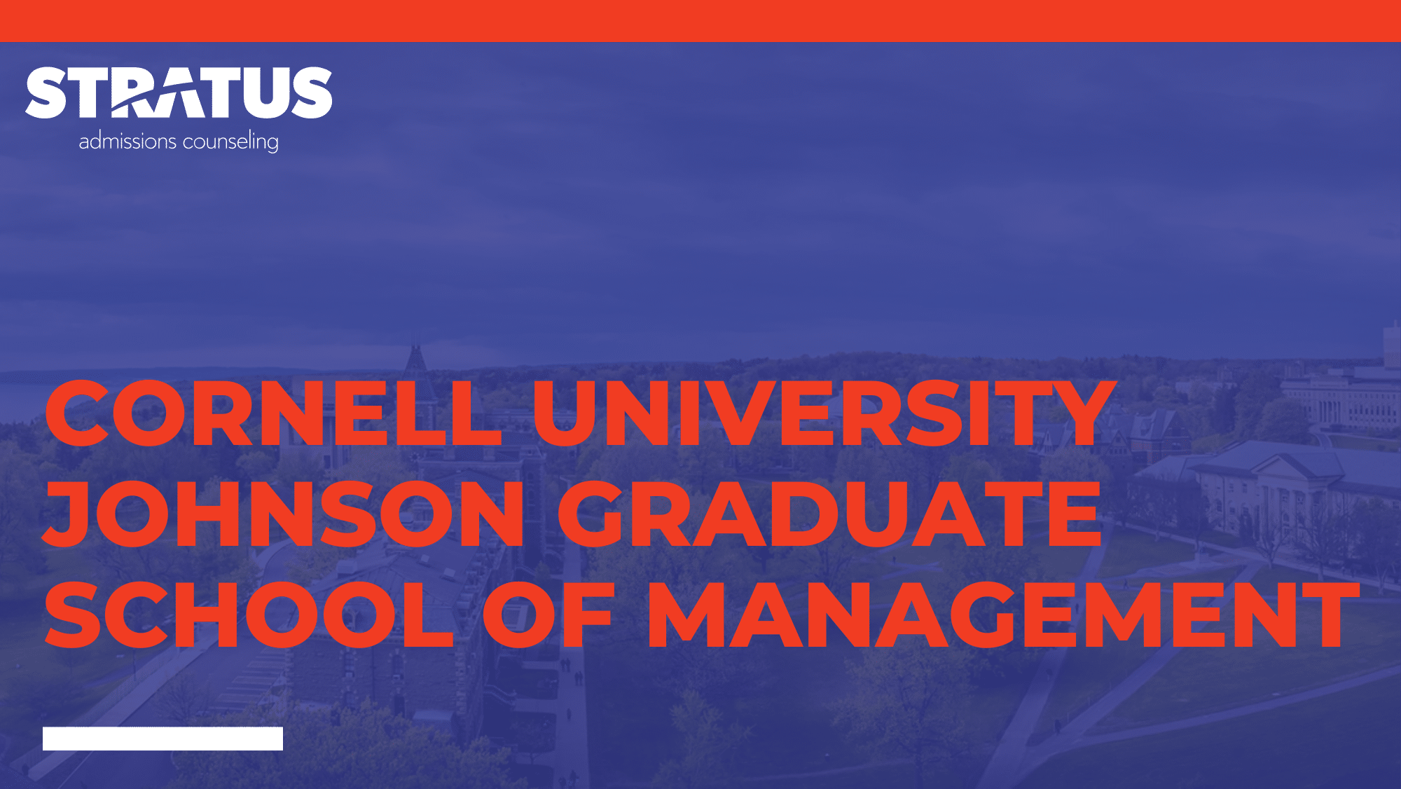 How to Get into Cornell University Johnson Graduate School of Management