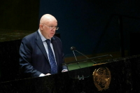 Небензя прокомментировал отклонение СБ ООН проекта резолюции РФ по космосу