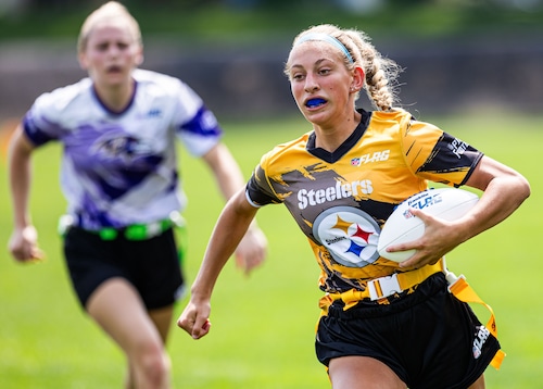 Check out day one of the Big 33 girls flag football tournament: photos