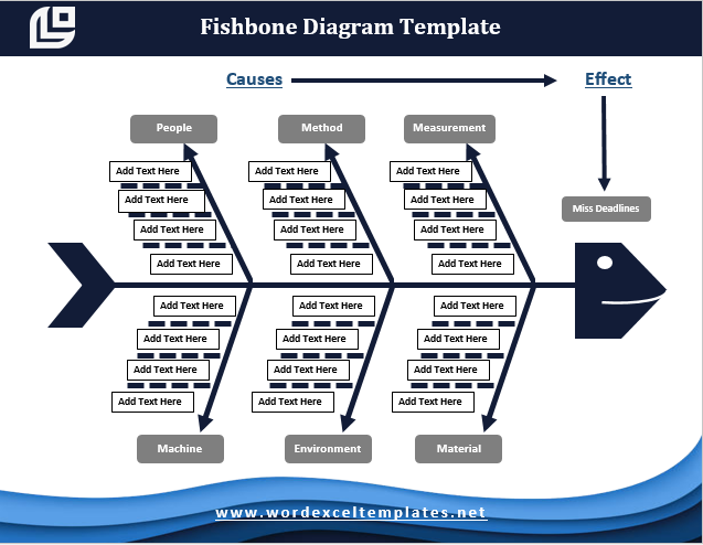 Free Fishbone Diagram Template 02..