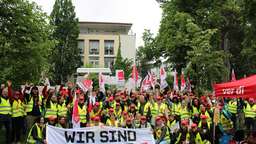 Bad Wildungen: Streit um Notdienst beim Streik in Wicker-Kliniken 