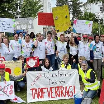 Bad Wildungen: Streik an Wicker-Kliniken beendet – Tarifverhandlungen starten