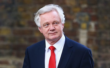 David Davis, the Brexit minister, was slapped down by Theresa May for revealing the Government's hand too early