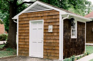 a quaint shed