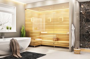 Steam Room in a Bathroom