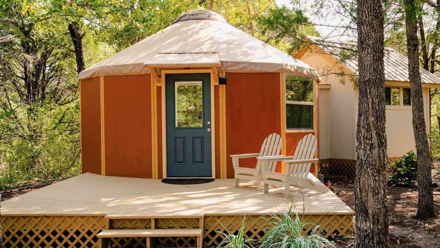 small yurt cabin