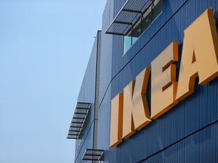 IKEA storefront with large logo