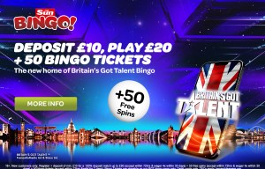 Sun Bingo has an EXCLUSIVE Britain’s Got Talent room and welcome offer