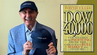 David Elias’s friend made him three dozen “Dow 4,000”-branded caps to commemorate the wise words of his book