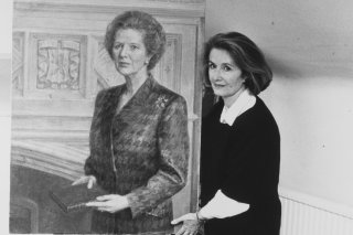 Mendoza painted Margaret Thatcher in 1989 and said she was “controlling … nothing there”