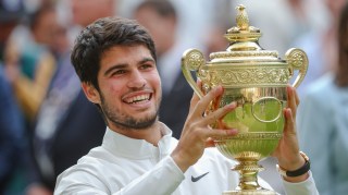 Alcaraz will be aiming to defend his men’s singles title after beating Novak Djokovic in last year’s final