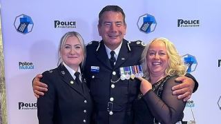 Nick Adderley, chief constable of Northamptonshire, at the Police Bravery Awards
