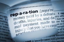 The Dictionary definition of the word âreparation.â
