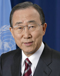 portrait of former Secretary-General Ban Ki-moon