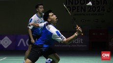 Sabar/Reza Kalah, Indonesia Tanpa Wakil di Final Indonesia Open 2024