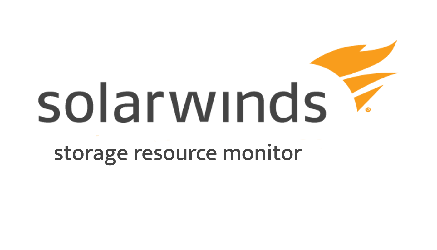 SolarWinds Storage Resource Monitor