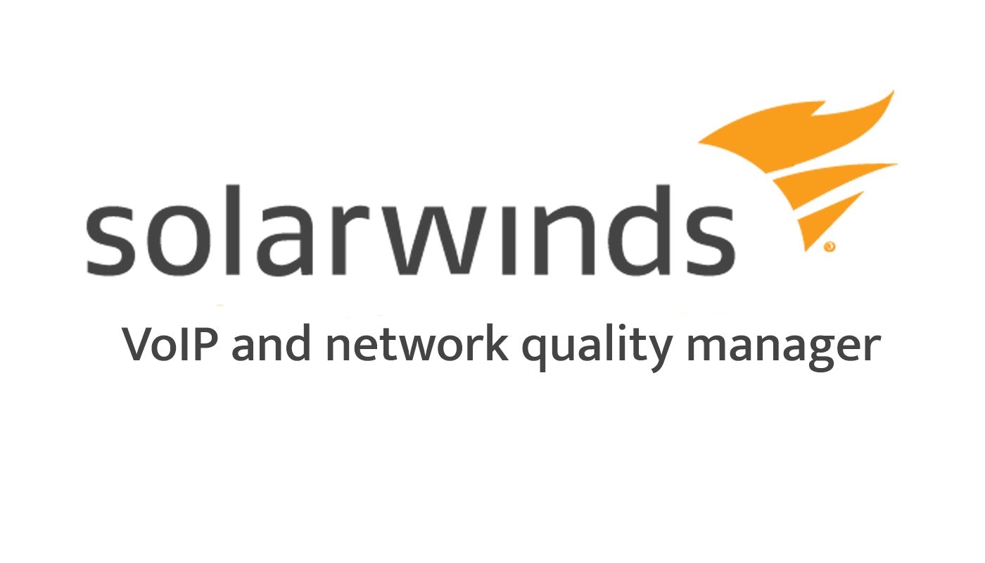SolarWinds VoIP and Network Quality Manager