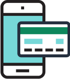 mobile card icon