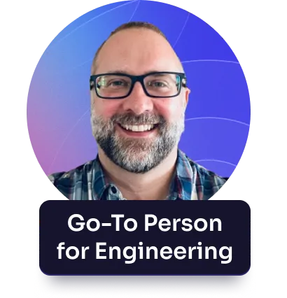 A headshot of Matt, go-to person for engineering