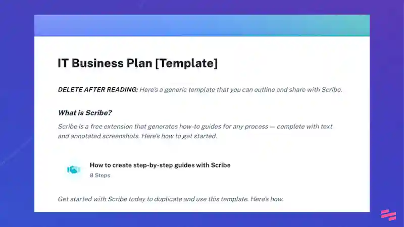 ‎IT‎ business plan templates