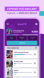 اسکرین شات برنامه WordUp | AI Vocabulary Builder 3