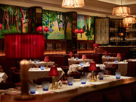 The Colony Grill Room at The Beaumont Hotel in London