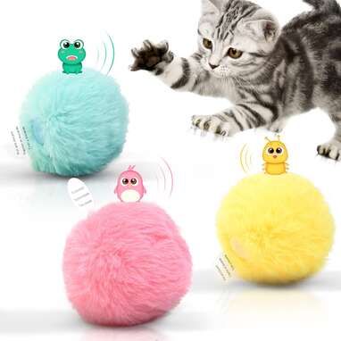 Best ball toy: Potaroma Chirping Cat Balls