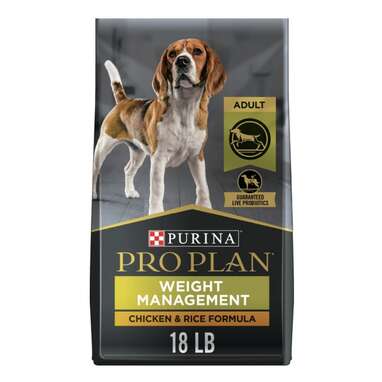Best vet-recommended low-fat dog food: Purina Pro Plan Weight Management