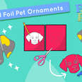 Try Your Hand At Embossing With These Beautiful Foil Pet Ornaments