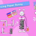 Celebrate Your Furry Friends With This Bouncing Paper Bunny Craft