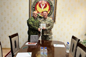Virginia Guard, Tajikistan Conduct Key Leader Exchange