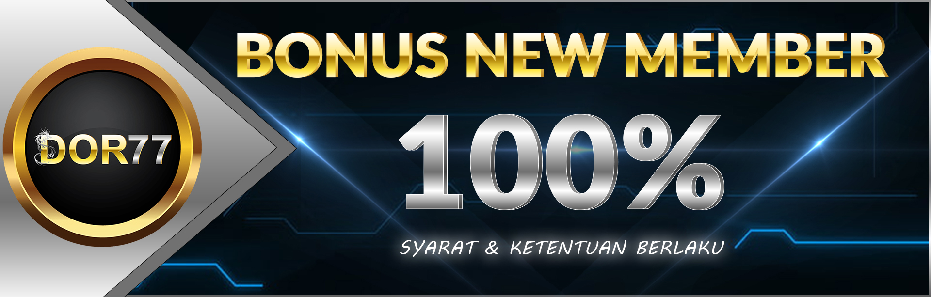 Slot Bonus Member Baru 100 Persen di Awal