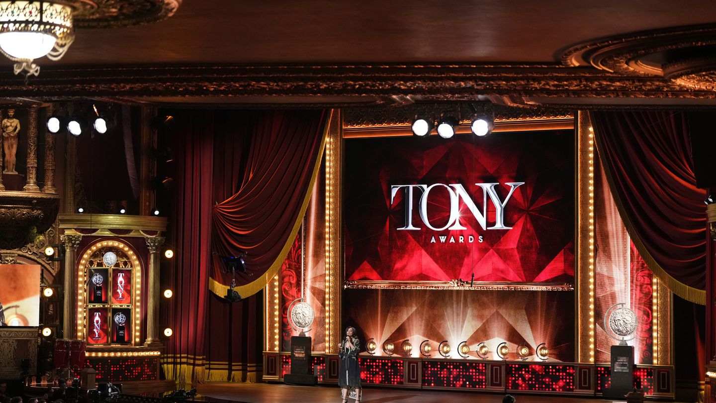 Host Ariana DeBose spoke at the 76th Tony Awards on June 11, 2023, in New York. DeBose returns to host the award show this weekend.