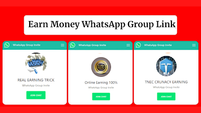 Earning WhatsApp Groups