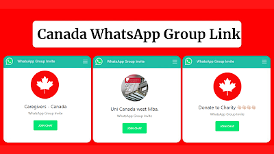 Canada WhatsApp Groups