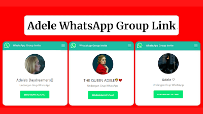 Adele WhatsApp Groups