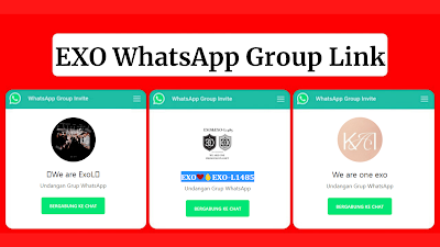 EXO WhatsApp Groups
