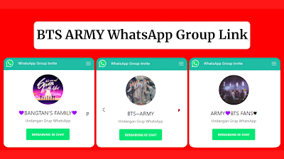 Army BTS Whatsapp group link