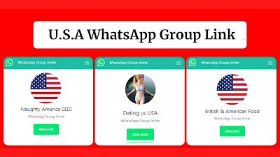 U.S.A Whatsapp group