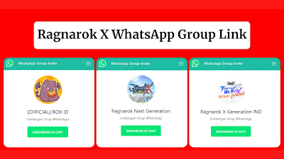 Ragnarok X group chat