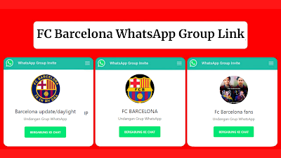 FC Barcelona WhatsApp Group Link