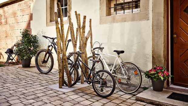 Abgefahren: So einfach bauen Sie einen stylischen Fahrradständer