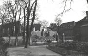 Trosky vypálené synagogy v Mostu, kolem roku 1940 - preview